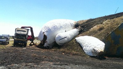 «Лунный заяц» уничтожен в пламени пожара в уезде Таоюань