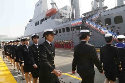 Крупнейший корабль военно-морских сил Тайваня приступил к несению службы