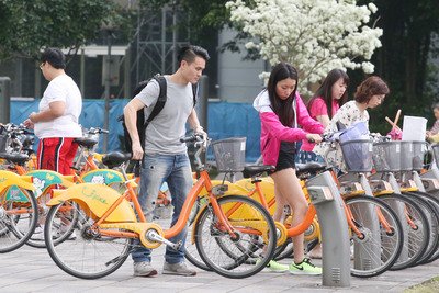 Мэрия Тайбэя раздарит жителям города оранжевые велосипеды Youbike