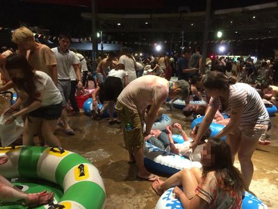 Более 200 человек ранены в результате взрыва в парке водных аттракционов в Новом Тайбэе
