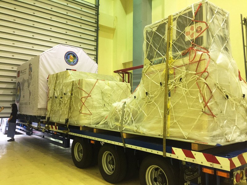 Спутник FORMOSAT-5 проводили в добрый путь на торжественной церемонии