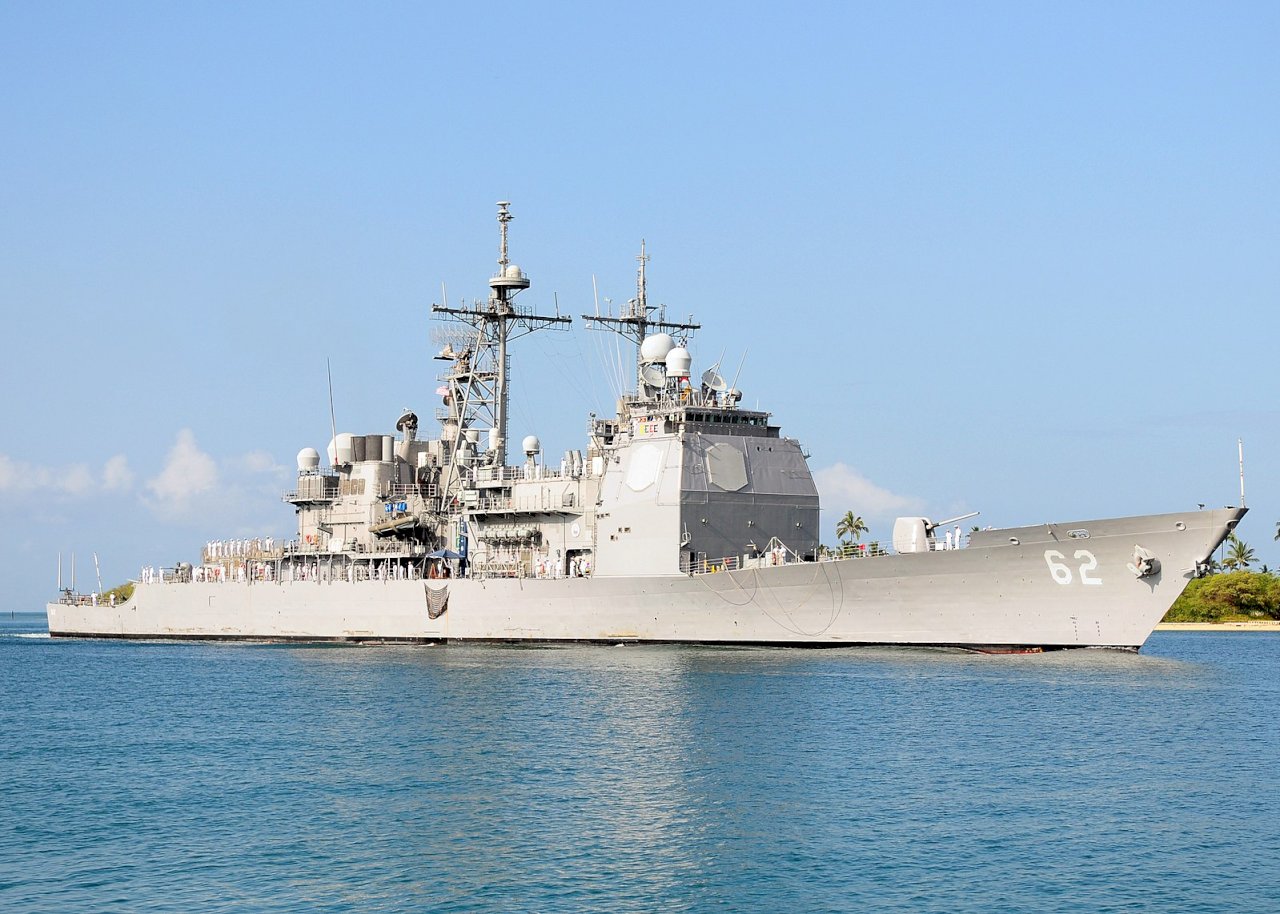 Корабль военно-морских сил США прошёл через Тайваньский пролив