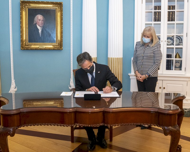 Глава МИД Тайваня поздравил нового госсекретаря США