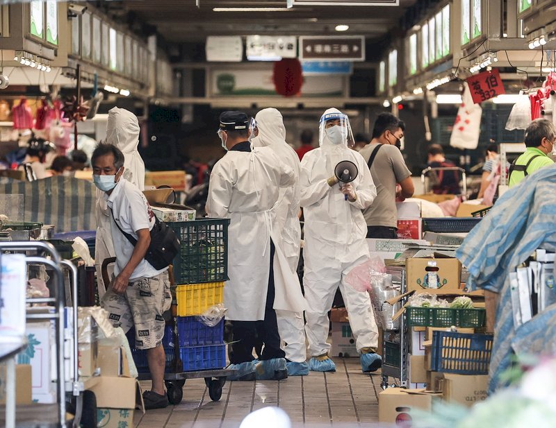 Кластерное заражение на продуктовом рынке Хуаньнань в Тайбэе: 41 заболевший