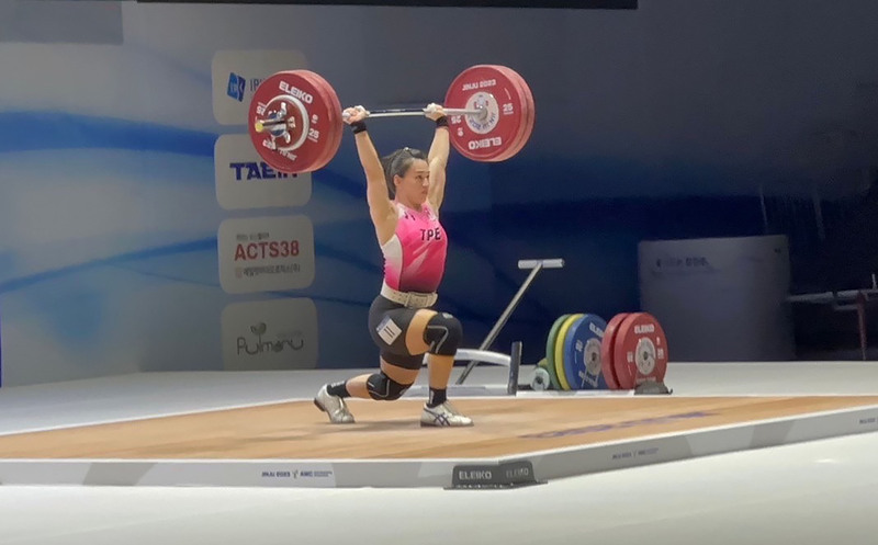 Тайваньская тяжелоатлетка заняла третье место на Чемпионате Азии